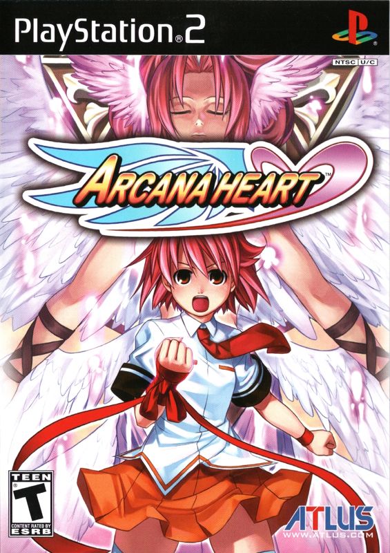 Arcana Heart box art for Playstation 2